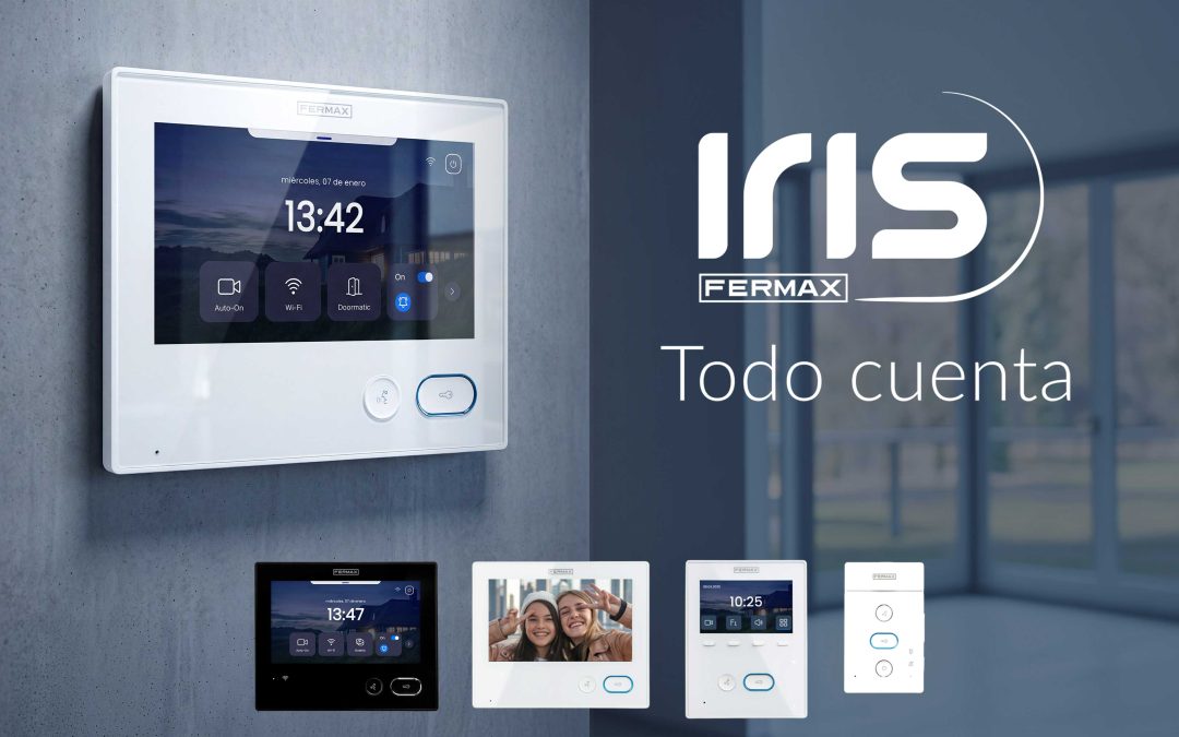Fermax presenta Iris, su nueva gama de terminales de vivienda Duox Plus