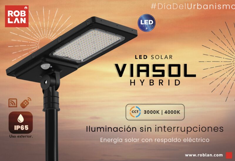 𝗥𝗢𝗕𝗟𝗔𝗡 𝗩𝗜𝗔𝗦𝗢𝗟 𝗛𝗬𝗕𝗥𝗜𝗗: 𝗶𝗹𝘂𝗺𝗶𝗻𝗮𝗰𝗶𝗼́𝗻 𝘀𝗼𝗹𝗮𝗿 𝗰𝗼𝗻 𝗿𝗲𝘀𝗽𝗮𝗹𝗱𝗼 𝗱𝗲 𝗹𝗮 𝗿𝗲𝗱 𝗲𝗹𝗲́𝗰𝘁𝗿𝗶𝗰𝗮