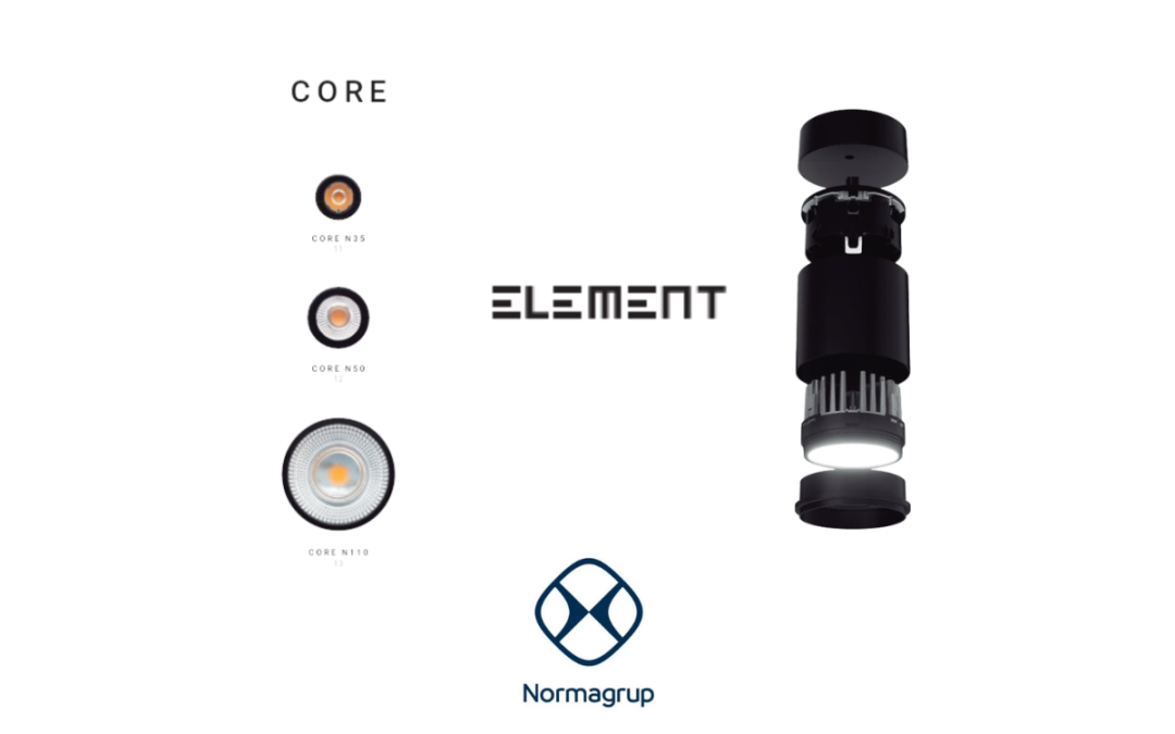 ELEMENT de Normagrup: iluminación modular diseñada para evolucionar con cada espacio