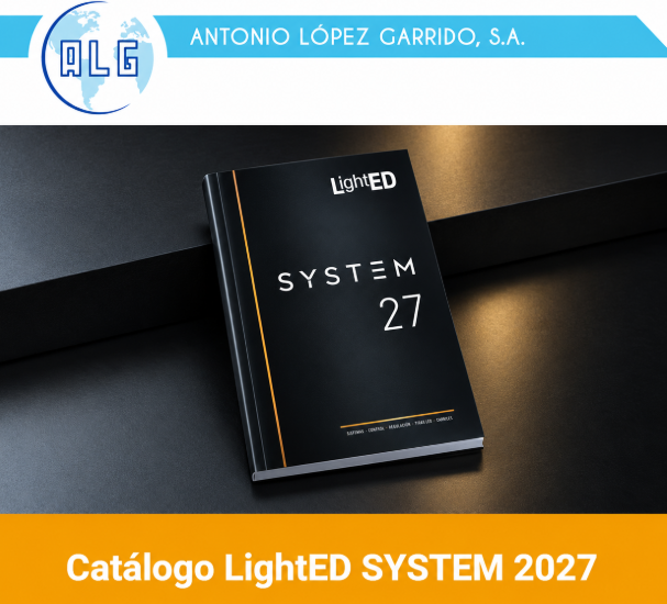 ALG presenta su nuevo catálogo System 2027, con soluciones integrales para proyectos de iluminación