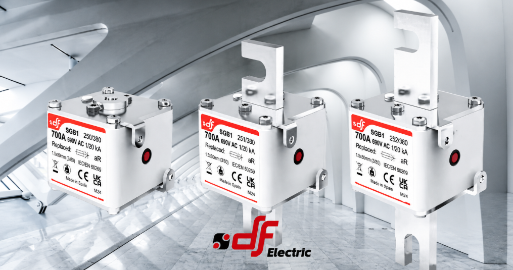 DF Electric Rapidplus® SQB: Protección ultrarrápida para semiconductores de potencia